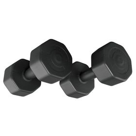 Mancuerna 3 kg negro 2 unidades Radost.