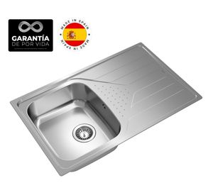 Lavaplatos Universe 45 T-XP 1C 1E inox 17x79x50 cm