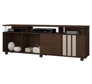 Rack TV 75'' Atraente gris Di Poretti Design