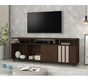 Rack TV 75'' Atraente gris Di Poretti Design