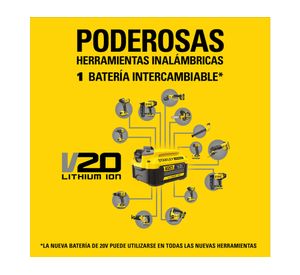 Batería 6 Ah SB206-B2 Stanley