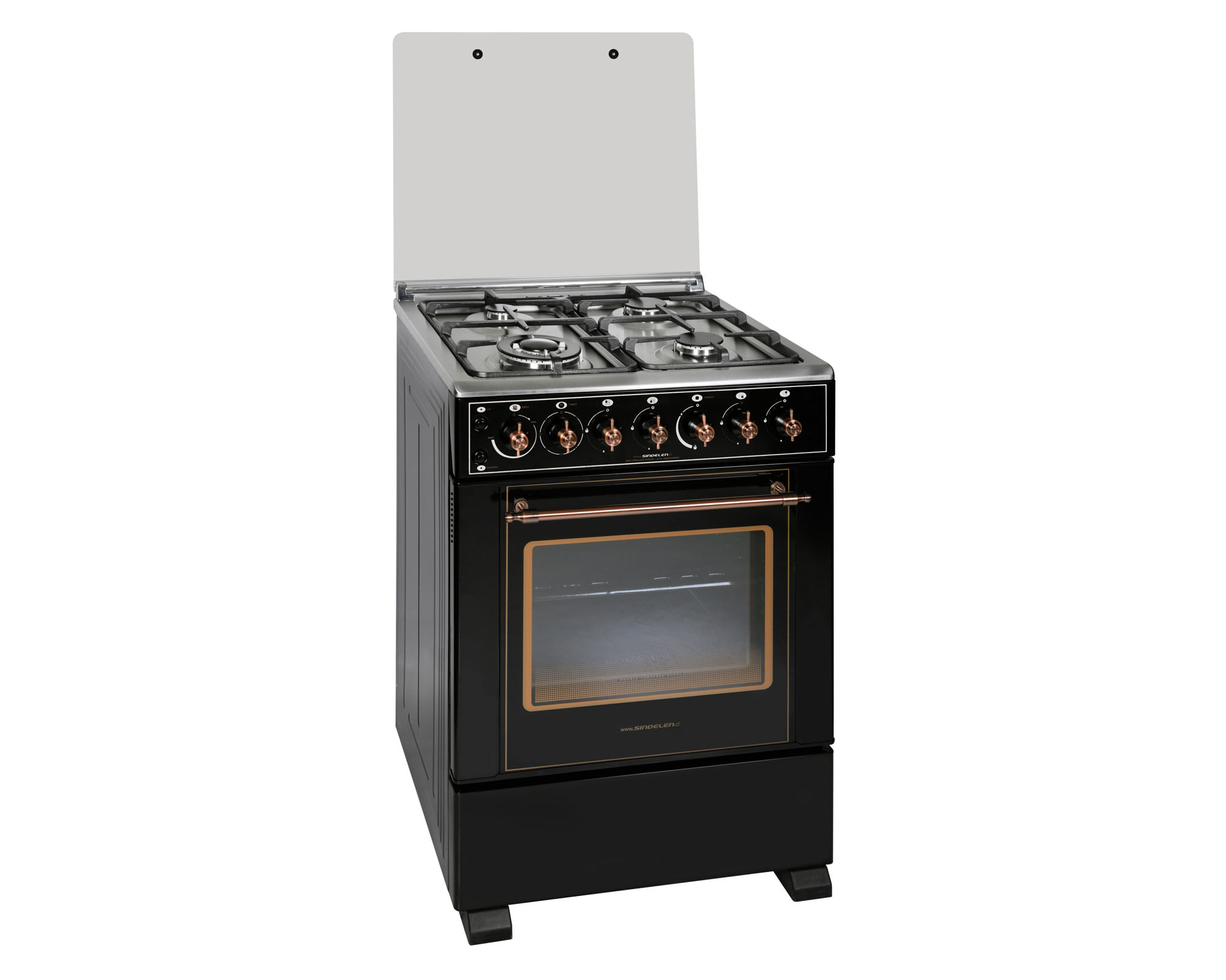 Cocina 4 Quemadores CH-6850RD Retro Sindelen