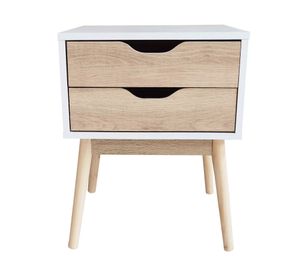 Velador 2 cajones Florencia M+Design