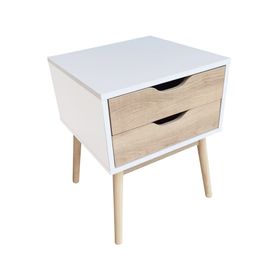 Velador 2 cajones Florencia M+Design