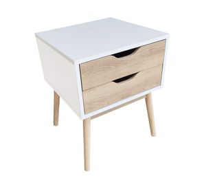 Velador 2 cajones Florencia M+Design