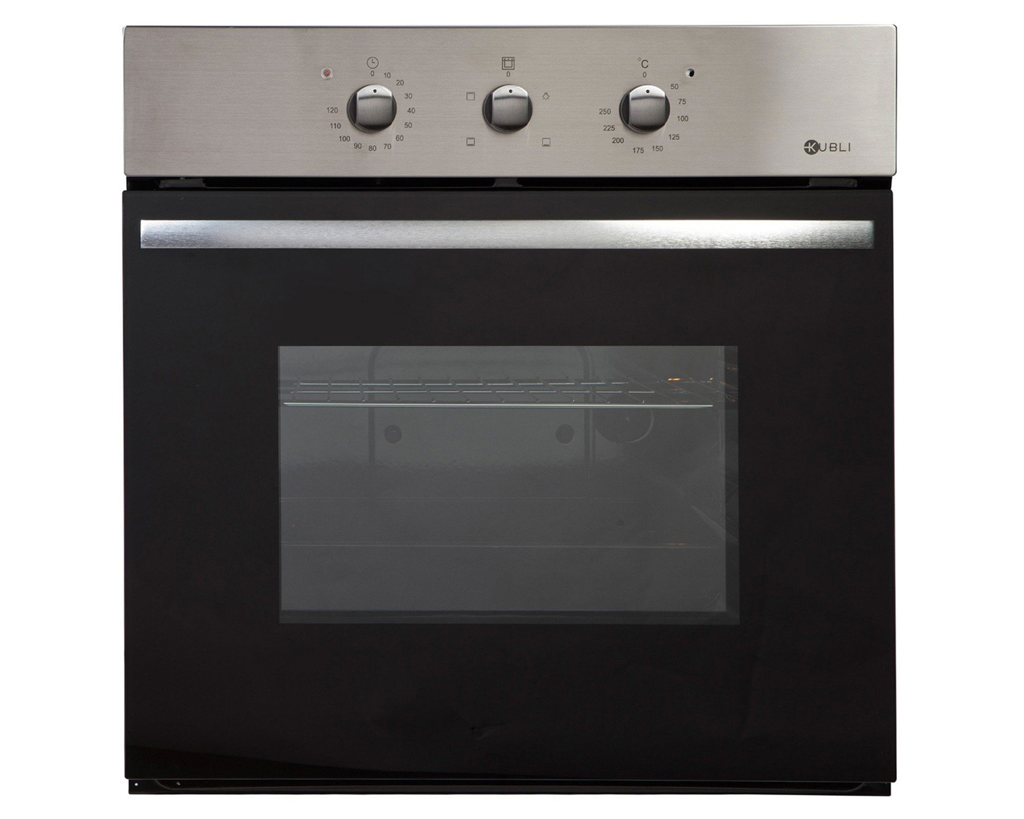Kubli Horno eléctrico Neu 2.0 negro 57 lt