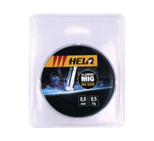 Alambre MIG 0,9 mm 0,5 kg Flux sin gas Hela