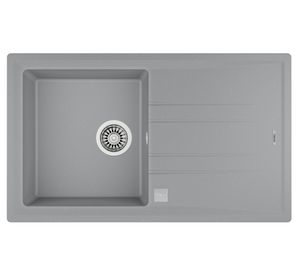 Lavaplatos empotrado 51x86 cm Stone 50 1C 1E TG Gray Teka