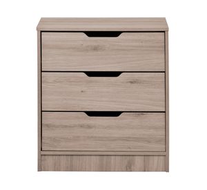 Cómoda Misuri 3 cajones Cz roble santana