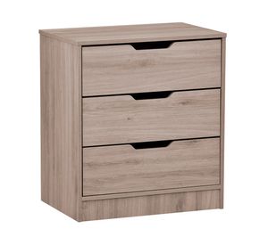 Cómoda Misuri 3 cajones Cz roble santana