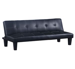 Futón Neoanis PU negro