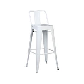 Silla bar Spot cooper blanco