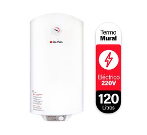 Termo eléctrico digital 120 litros blanco Rheem.