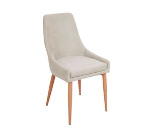 Silla fija Dinning beige