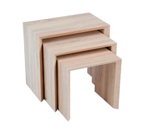 Set mesa lateral Mamushka 3 piezas