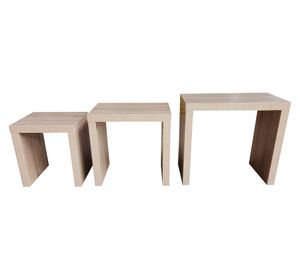 Set mesa lateral Mamushka 3 piezas