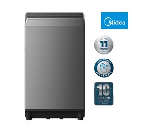 Lavadora carga superior 11 kg MLS-110GE04N gris Midea