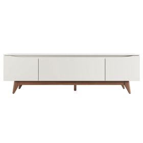 Rack TV 65" Flynt 1.8 blanco Decocasa