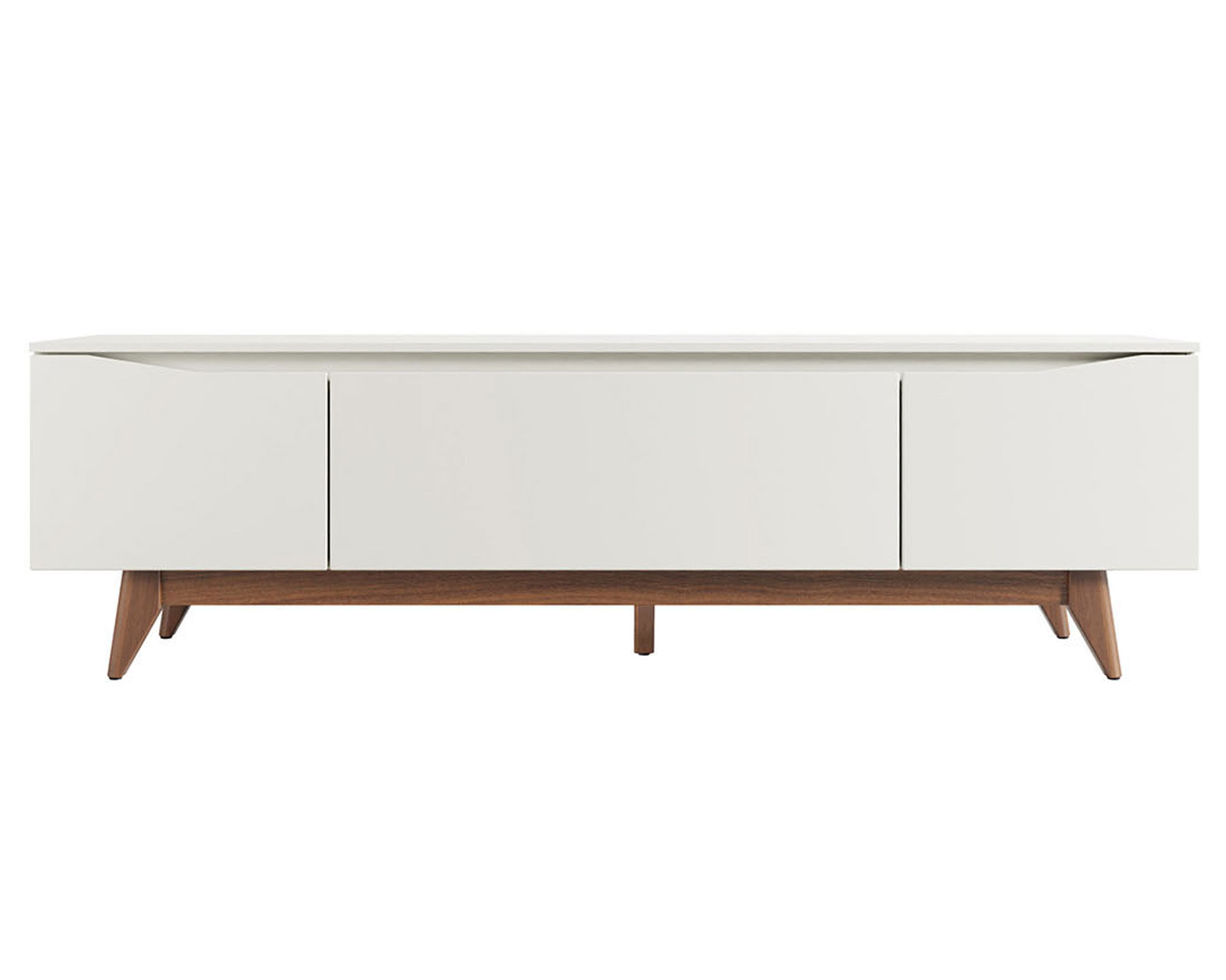Decocasa Rack TV 65" Flynt 1.8 blanco Decocasa