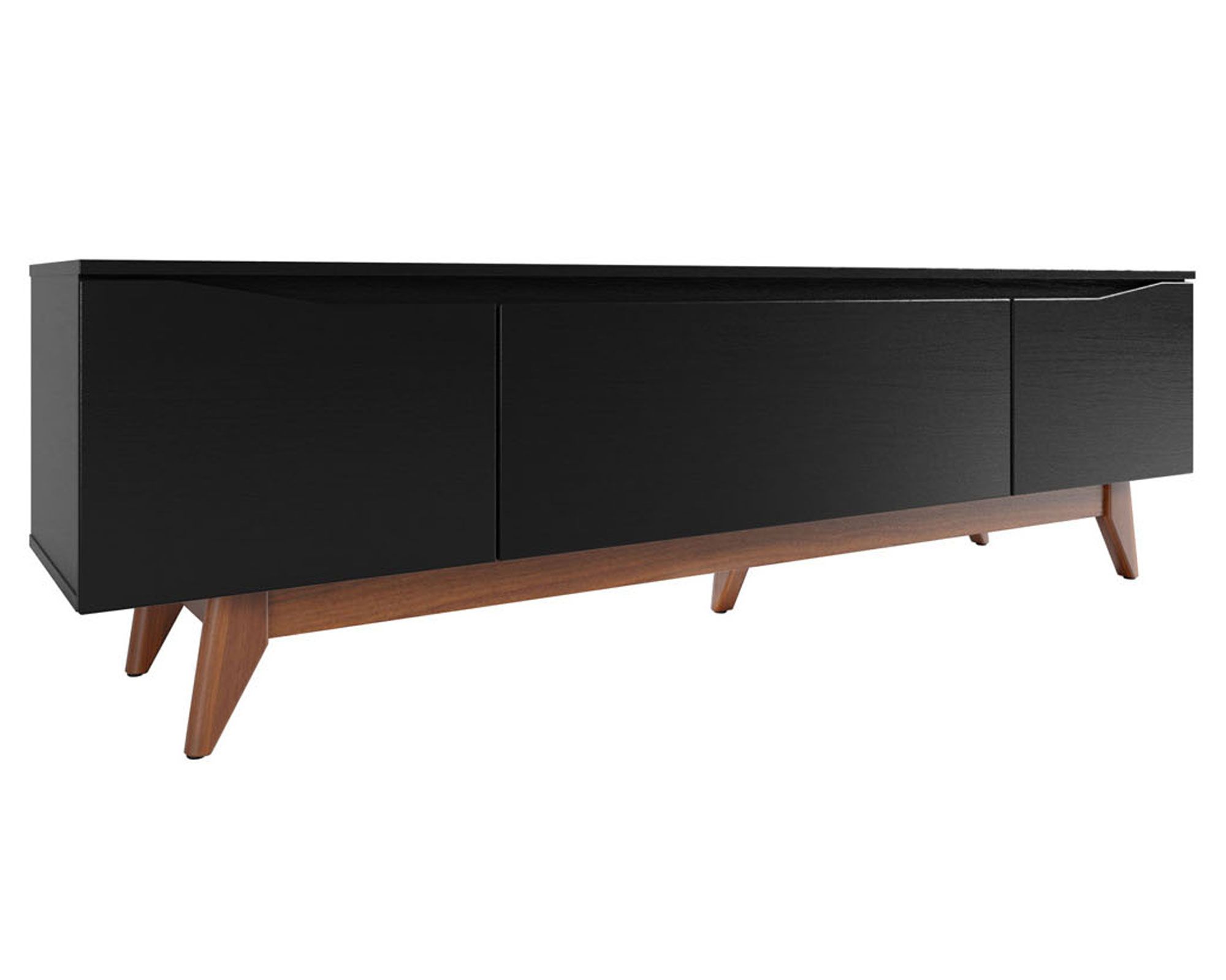 Decocasa Rack TV 65" Flynt 1.8 negro Decocasa