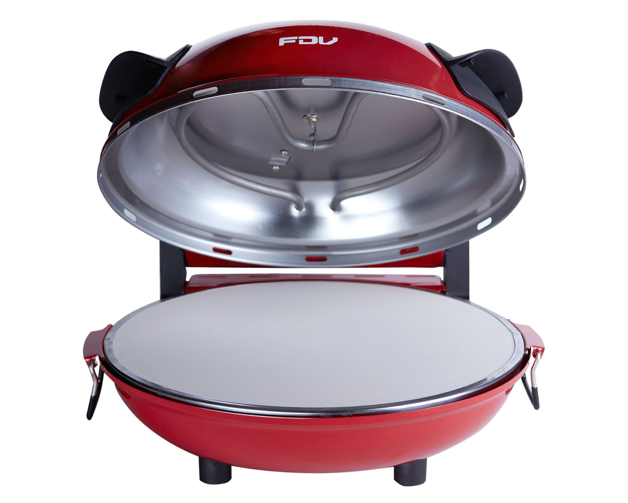FDV Horno eléctrico 1200W Nápoles rojo FDV