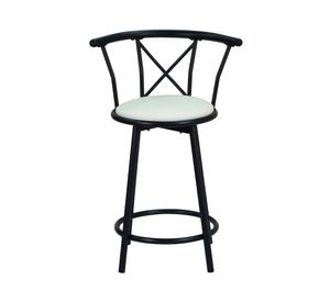 Silla bar Art metal/beige M+Design