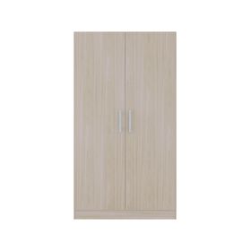 Clóset 2 puertas crema 100x47x183 cm