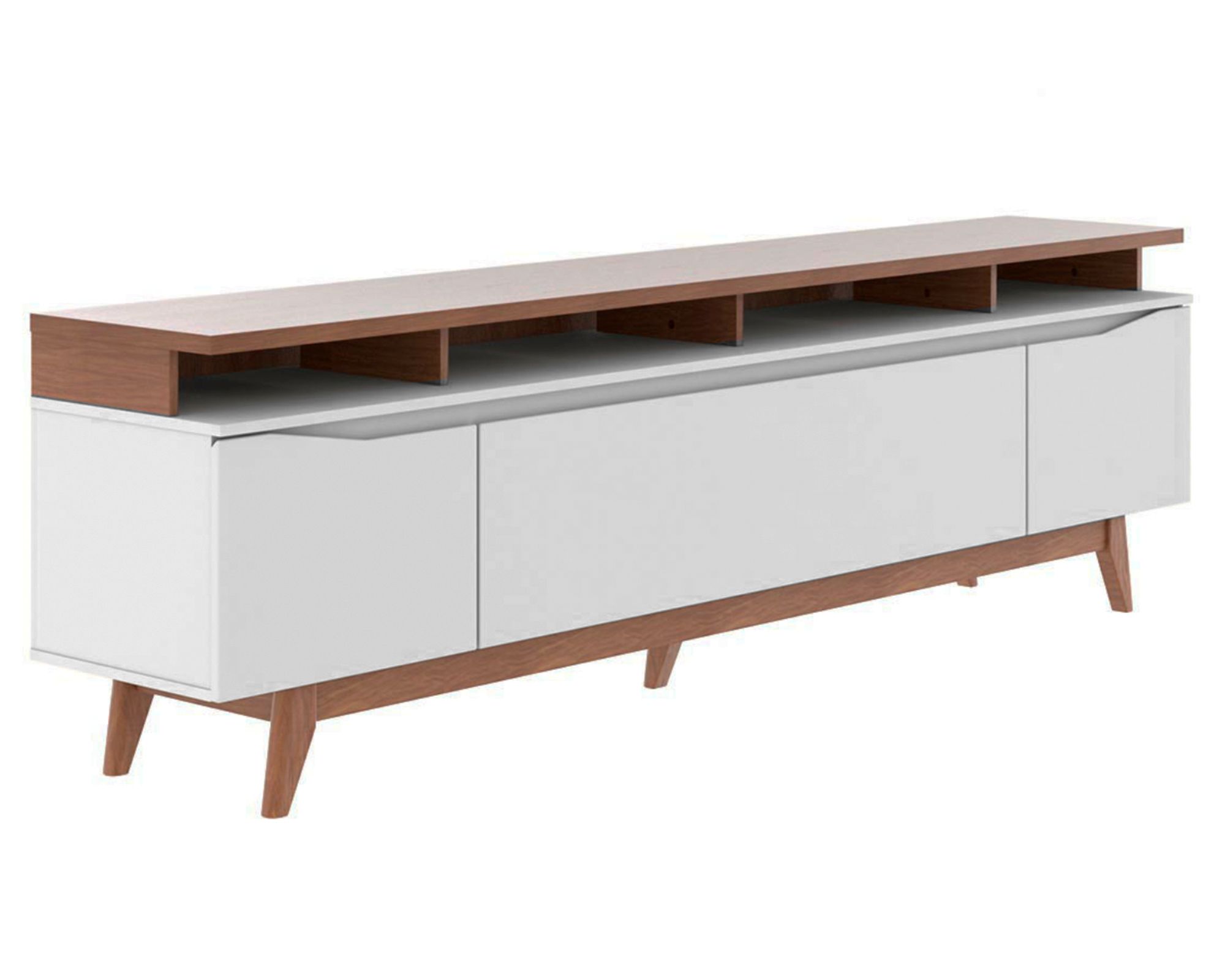 Decocasa Rack TV 75" Flynt Stilo blanco