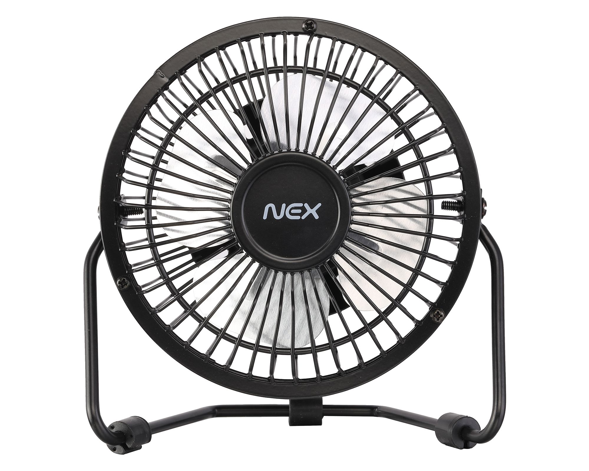 Nex Ventilador sobremesa USB 4 aspas negro