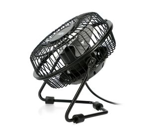 Ventilador sobremesa USB 4 aspas negro