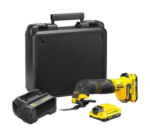 Multiherramienta de corte SCT500 D2K + 2 baterías 1.25 Ah + cargador + accesorios