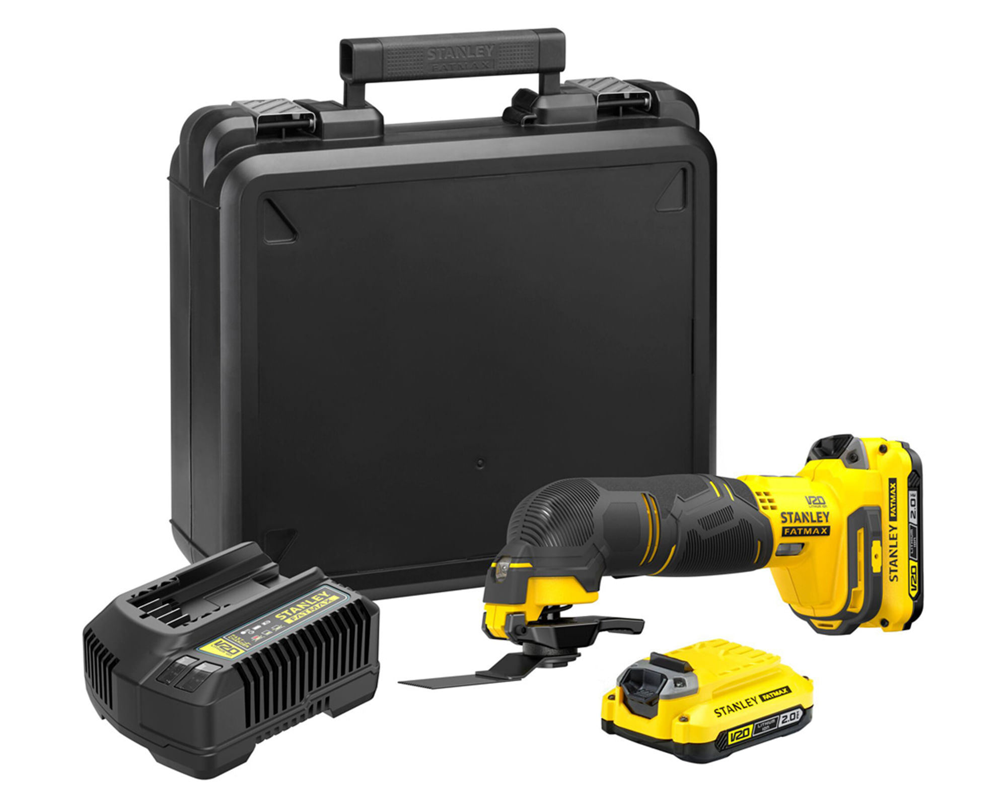 Multiherramienta de corte SCT500 D2K + 2 baterías 1.25 Ah + cargador + accesorios