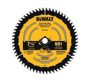 Disco sierra 7-1/4'' 60T eje 5/8'' DWA171460