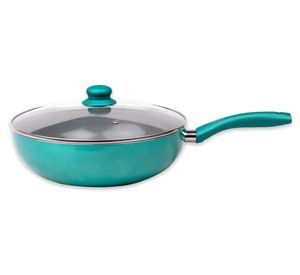 Wok 26 cm Mont Titanio verde turquesa