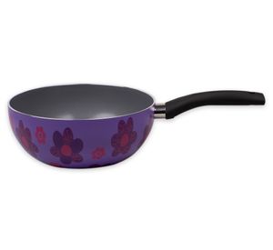 Wok 22 cm Happy Colors morado
