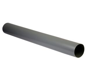 Tubería sanitaria 75 mm x 3 m gris