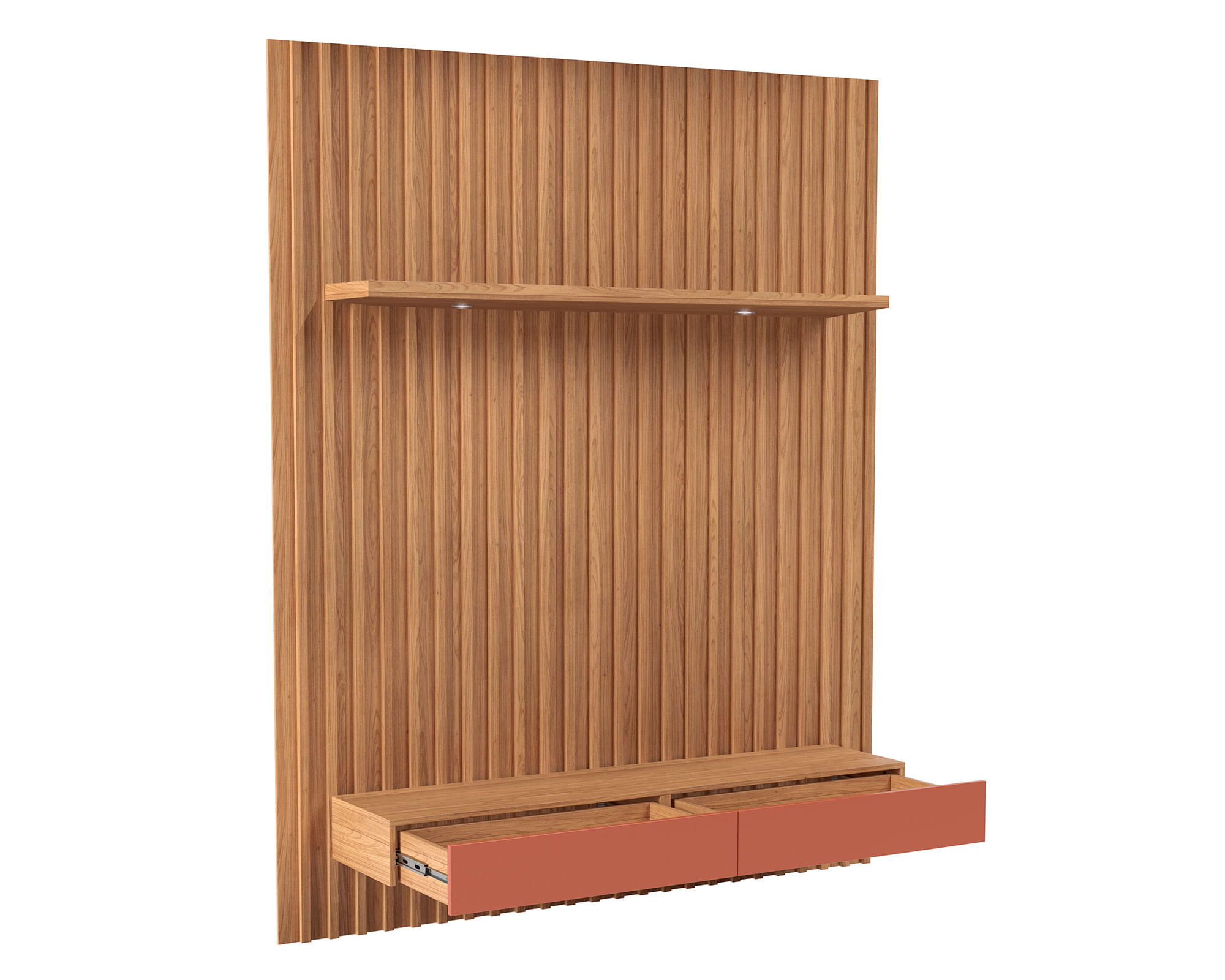 Decocasa Home TV 65" TB186L Terracota castaño