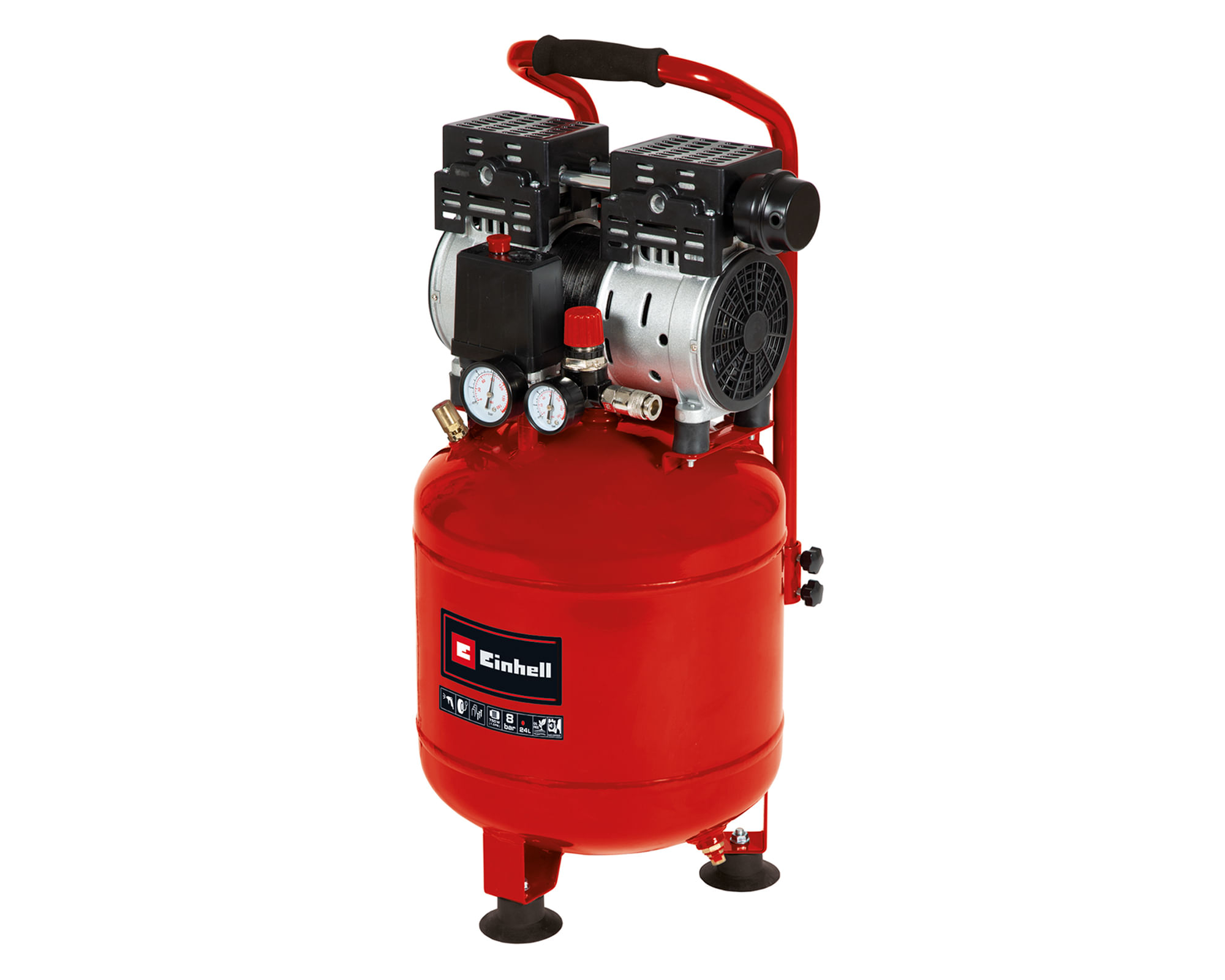 Compresor de aire silencioso 750W TE-AC 24 Silent