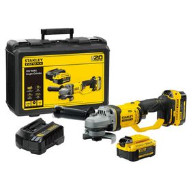 Esmeril angular inalámbrico 115 mm SCG400M2K-B2 Stanley