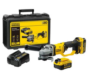 Esmeril angular inalámbrico 115 mm SCG400M2K-B2 Stanley