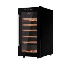 Cava de vino 32 botellas RFV 10032 FS negro