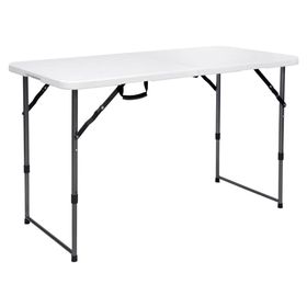 Mesa rectangular blanca 120 cm