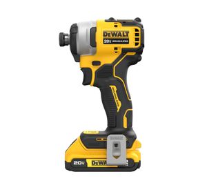 Atornillador impacto 220V 6.35 mm DCF809D2-B2+ 2 baterías 2A