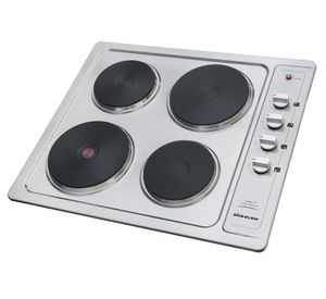 Encimera eléctrica 4 quemadores CEE-4601IN inox Sindelen