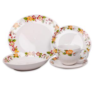 Vajilla 20 Piezas Laura