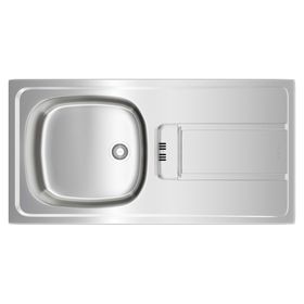 Lavaplatos Gravity 45 E-XP 3 1/2 1C 1E inox 15x86x43.5 cm