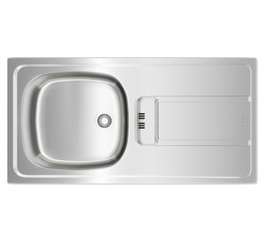 Lavaplatos Gravity 45 E-XP 3 1/2 1C 1E inox 15x86x43.5 cm