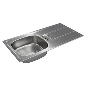 Lavaplatos Gravity 45 E-XP 3 1/2 1C 1E inox 15x86x43.5 cm