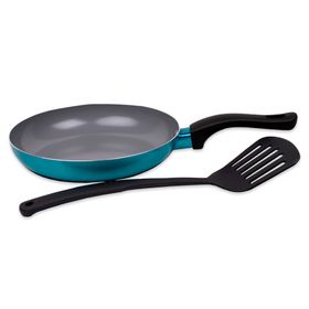 Pack sartén 22 cm Duo azul