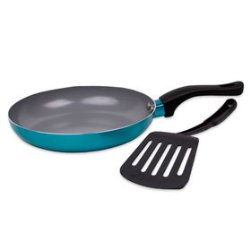 Pack sartén 22 cm Duo azul